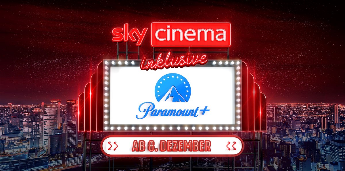 Paramount+ ab 8. Dezember für Sky Q Kund:innen mit Cinema Paket inklusive 