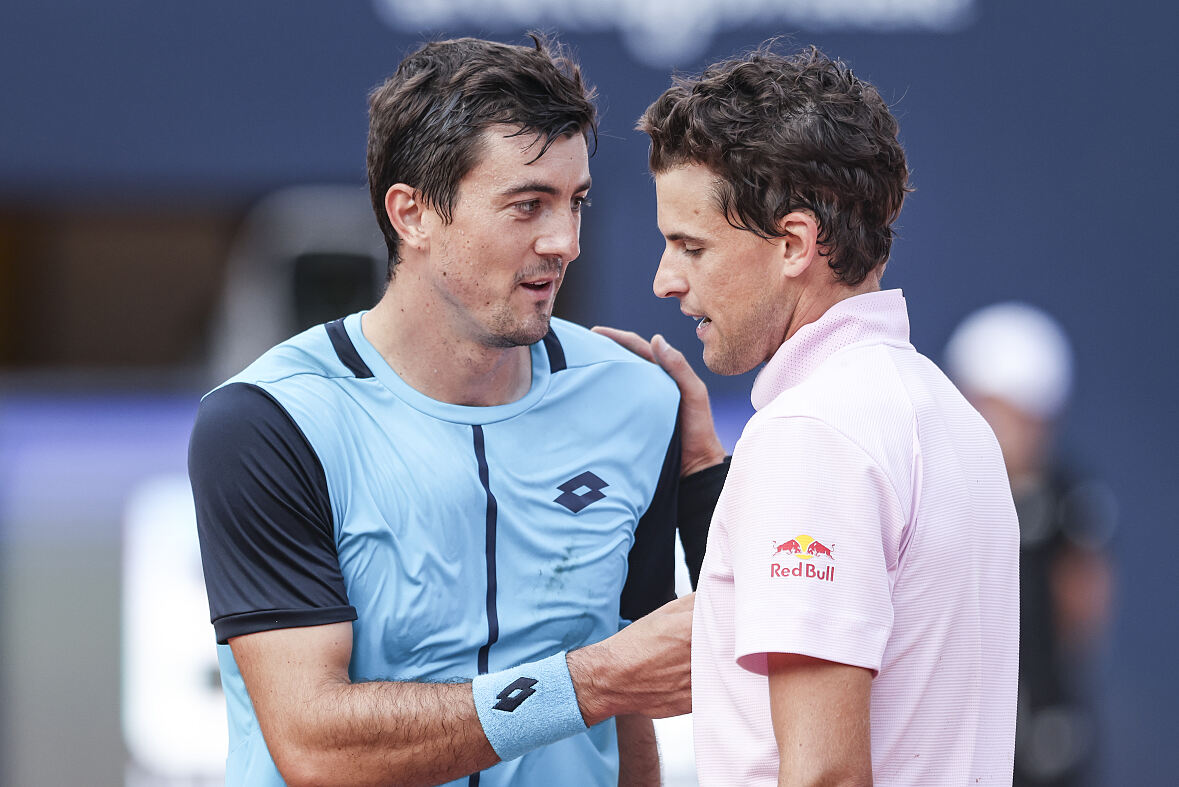 Österreicher-Duell in Estoril Dominic Thiem gegen Sebastian Ofner in der ersten Runde des ATP 250 Turniers morgen live and exklusiv bei Sky Sport Austria